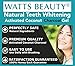 Watts Beauty Activated Coconut Charcoal Teeth Whitening Powder Gel (Mint, 4)