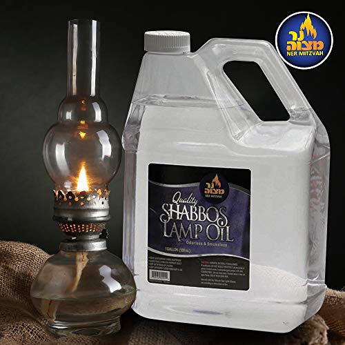 1 Gallon Paraffin Lamp Oil Clear Smokeless, Odorless, Clean Burning