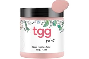 tgg Wood Furniture Paint-chalk paint for furniture,wood paint All in One paint kitchen cabinet paint,countertop paint-non toxic,No Sanding or Priming (Coral Pink)