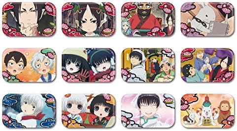 Amazon 鬼灯の冷徹 第弐期 まるかくカンバッジ Box商品 1box 12個入り 全12種類 アニメ 萌えグッズ 通販