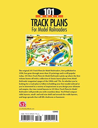 101 More Track Plans for Model Railroaders (Model Railroader Books)