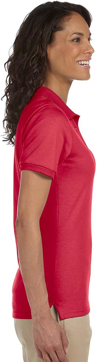 Jerzees Ladies' SpotShield Jersey Polo Shirt at  Women’s Clothing store