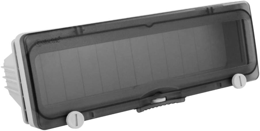 Hinged Window IP67 Actuation Flap 12-Module Fuse modules + Rail TPE 6220