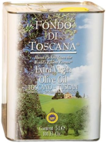 Fondo di Toscana Extra Virgin Tuscan Olive Oil, 101 Ounce