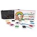 Maydear Face Paint Kit for Kids with Safe and None Toxic Water Based 12 Color Palette (X-Large) with 30 Stencils and 2 Brushes (12 color)