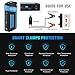 BOKIN 800A Peak 20000mAh Portable Car Jump Starter (up to 8.0L V8 Engine) Auto Battery Pack Booster QC3.0&Type C USB Output Rescue Blade Safety Hammer