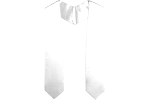 OSBO GradSeason Unisex Adult Plain Graduation Stole for Academic Commencements, 60'' long