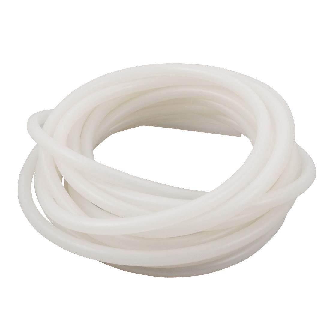 Sourcingmap 4mm x 6mm High Temp Resistant Flexible Silicone Tube Hose Pipe 5 Meters Long