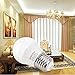 KINFUTON G14 3W Small LED Bulb Daylight White 5000K for Bathroom, Bedroom, Ceiling Fan, Chandelier,[25 Watt Equivalent][E26 Based][Energy Efficient light bulb string lights]-non dimmable -6 Pack