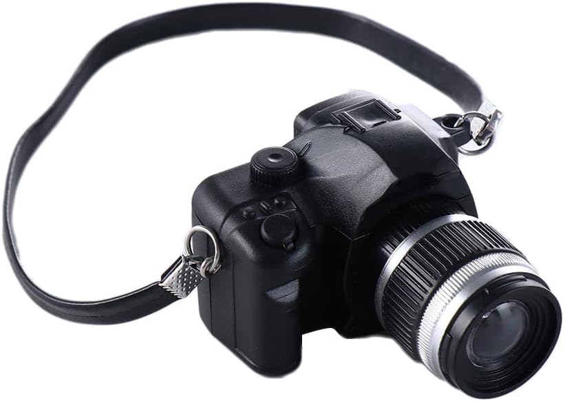 Photo 1 of 1:4 Scale Mini Camera Prop Ornament Vintage Camera Model, Miniature Digital Camera Mini Decoration Accessories Photography Props Ornament(Style 4)