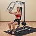 Body-Solid (GPM65B) Dual Function PEC Machine - Plate Loaded, Adjustable Chest, Back & Shoulder Workout Equipment