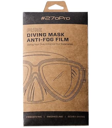 #270Pro Pure | Anti-Fog Film for SCUBAPRO Crystal VU Diving Masks