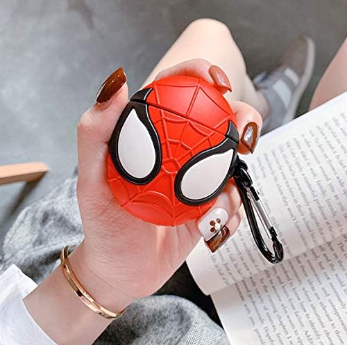 EXECLIEN AirPods Spider-man Silicone case