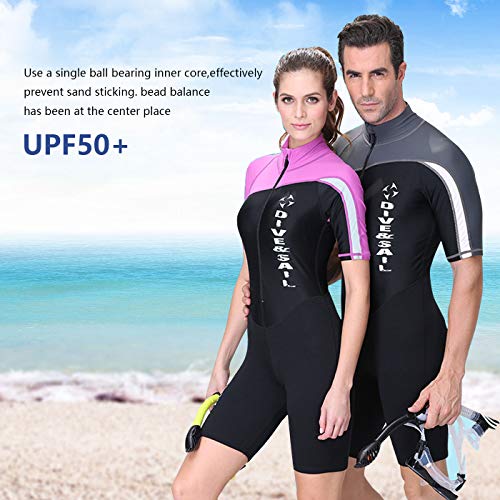 1.5mm Shorty Wetsuit for Men UV Protection Dive Skin Thermal Warm One