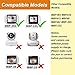 For Motorola Baby Monitor Charger Power Cord Replacement Adapter Supply Compatible with Monitor Parent Unit MBP33S MBP36S MBP38S MBP41S MBP48 MBP482 MBP33SBU MBP33SPU MBP36SBU MBP36SPU, 5.0V 6.6Ft
