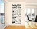 Amaonm Quote Words in This House We are a Family Wall Decals Removable Vinyl Art Decor, Wall Stickers & Murals, Home Décor Accents Wall Decor for Bedroom Living Room Decoration (Design 2)