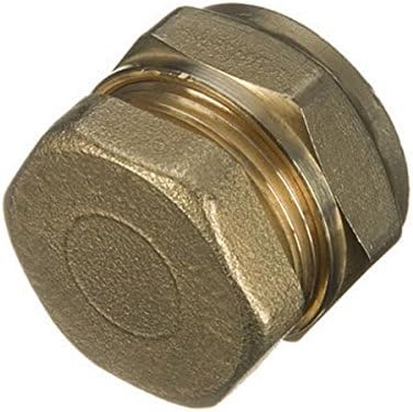 Primaflow 90001267 Compression Stop End 15 mm (Pack of 1), Brass
