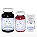 Relumins Advance Nutrition Gluta 1000, Vitamin C MAX & Booster Capsules - 3 Piece ULTIMATE WHITENING SET - NEW AND IMPROVED NOW WITH ROSE HIPS