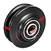 SAFETYON 2X POM Material Sliding Barn Door Wheel Sliding Door Hardware Closet Hardware Roller Cabinet Window Pulley Black