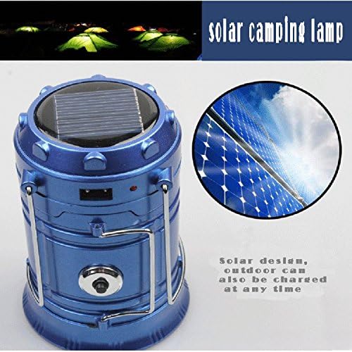 LED solar light Camping Lantern Flashlights- Tent Light,outdoor Camping lights, Portable Outdoor LED Camping Lantern(Black, gold, blue three colors were shipped)