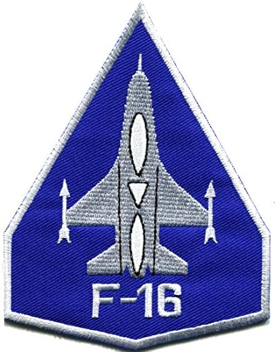 F-16 Fighting Falcon Usaf Air Force Jet Aircraft Applique Iron-on Patch S-618 Handmade Design From Thailand