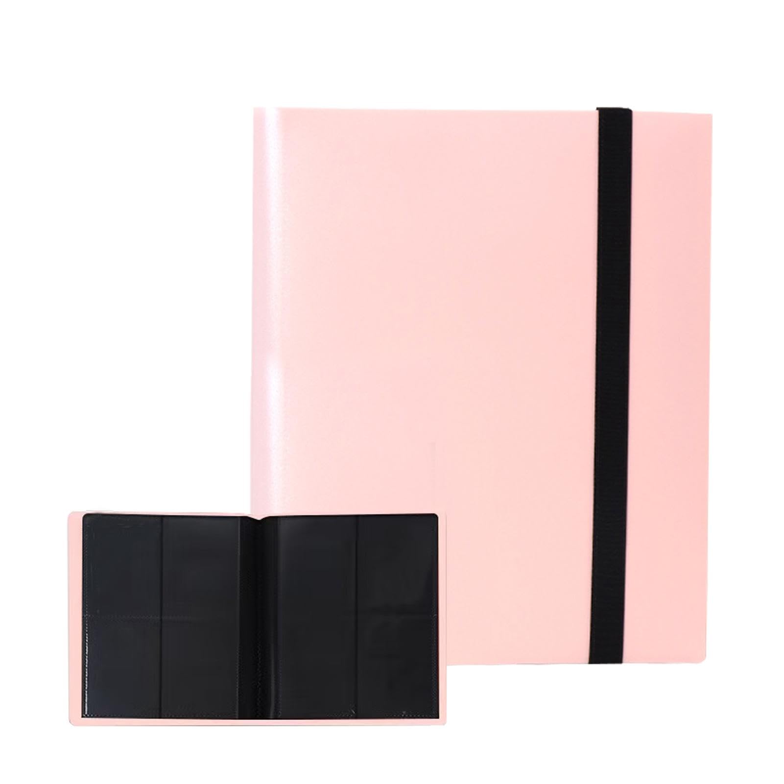 LianSinGo 4-Pocket Trading Card Binder, 160 Side-Loading Pockets, Durable PU Material Album for MTG, Sports Cards, Photo