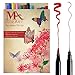 MozArt Supplies Dual Tip Brush Pen Marker Set - 12 Colors Calligraphy Markers - Flexible Brush & Fineliner Tips - Watercolor Effects - Art for Adult Coloring Books, Lettering, Bullet Journal Pens