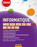Image de Informatique - MPSI, PCSI, PTSI, TSI, TPC, MP, PC, PT, PSI