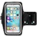 i2 Gear Armband for iPhone 12, 11, XR, XS, X, 8, 7, 6 with Card Holder - Black