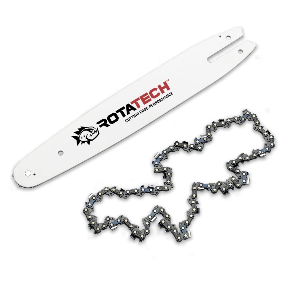 Rotatech 16" Chainsaw Bar & Chain Pack Fits Stihl MS180 MS181 018 55 DL Drive Links 3/8" LP Pitch .050" Gauge