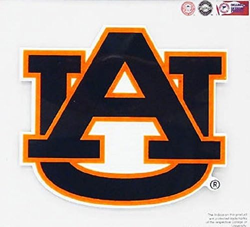 Auburn University Tigers Colored Metal Auto Emblem