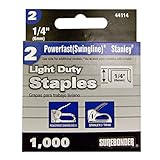 Surebonder Compatible Crown Staples 44114 Light