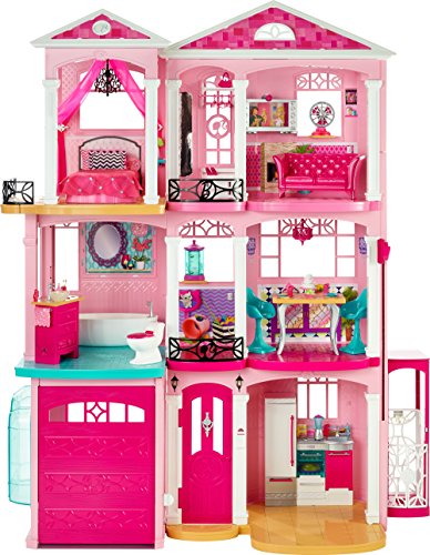 barbie pink passport 3 story townhouse