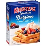 Krusteaz, Belgian Waffle Mix, 28oz Box (Pack of 2)