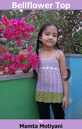 Bellflower Top Crochet Pattern: A Split Back Halter Crop For Girls