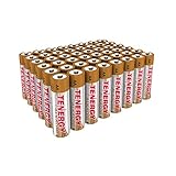 Tenergy 1.5V AA Alkaline Battery, High Performance AA Non-Rechargeable Batteries for Clocks, Remotes, Toys & Electronic Devices, Replacement AA Cell Batteries, 48-Pack