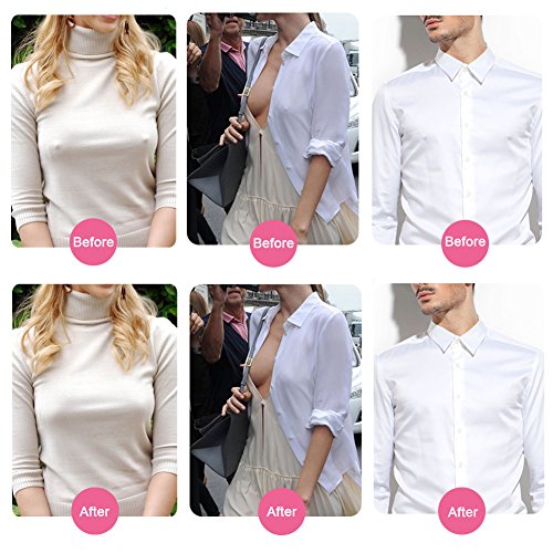 image for Anna Home Collection Silicone Reusable Women Pasties Adhesive - 6/8 Pa