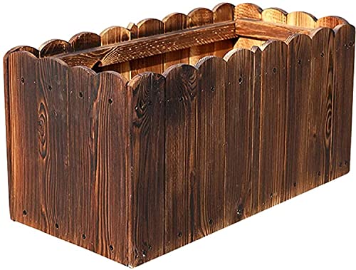 Pflanzbeet Pflanzkasten Blumenkasten Pflanzbox Rechteck Garten für Patio Bett Hinterhof Container Raised Box Big Holz…