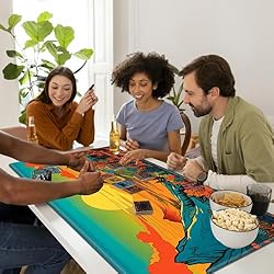 for MTG Playmat with Stitched Edges, 24 x 14 inches