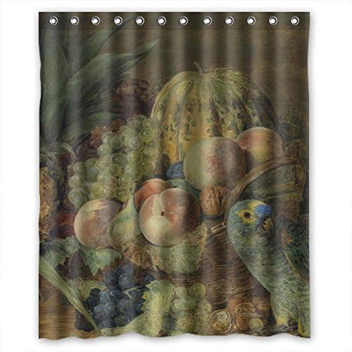 Cosbudy Width X Height / 60 X 72 Inches / W H 150 By 180 Cm Classic Still Life Art Painting Bathroom Curtains Polyester Fabric Ornament And Gift To Kids Relatives Girls Teens Custom. Ant