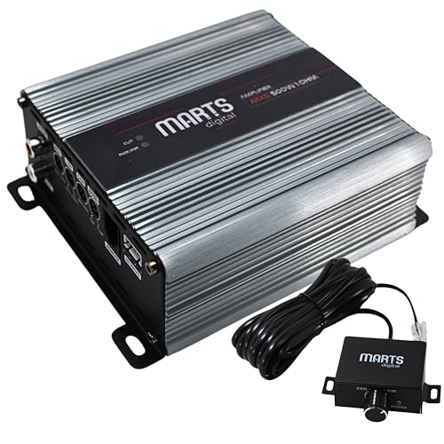 Marts Digital MXD Series Monoblock Full Range 500W 1 Ohm Amplifier MXD-500-1-V2