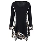 Sweatshirt Tunics for Women,Womens Long Sleeve O