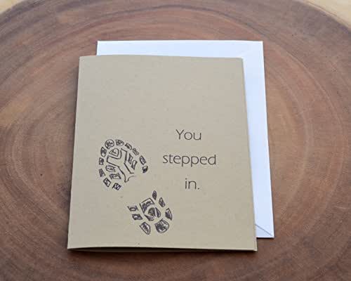 Amazon.com: Step Dad Father's Day Card: Handmade