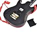Guitar, WOLFBUSH Multi-function Kids Electric Guitar 4 Strings Musical Instruments Educational Toy Children Rock Band Music Used for Family Gatherings Performances Entertainment - Red Flame