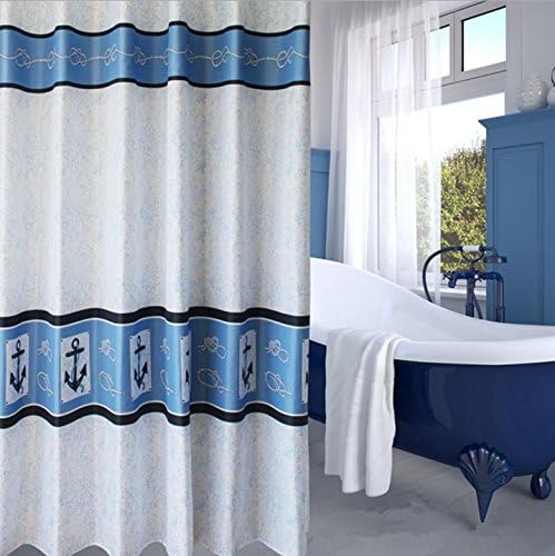 Shower Curtain Curtains Polyester Material Mildewproof Thickened Bathroom Amenities No Deformation Does Not Fade(120x180cm) , 220200cm