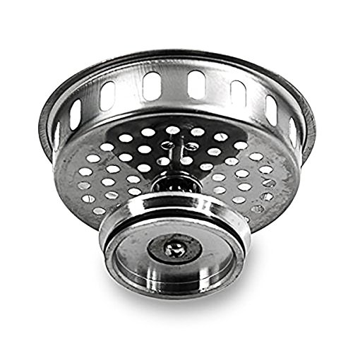Everflow 75131 Kitchen Sink Basket Strainer Replacement for Kohler Style Drains Stainless Steel
