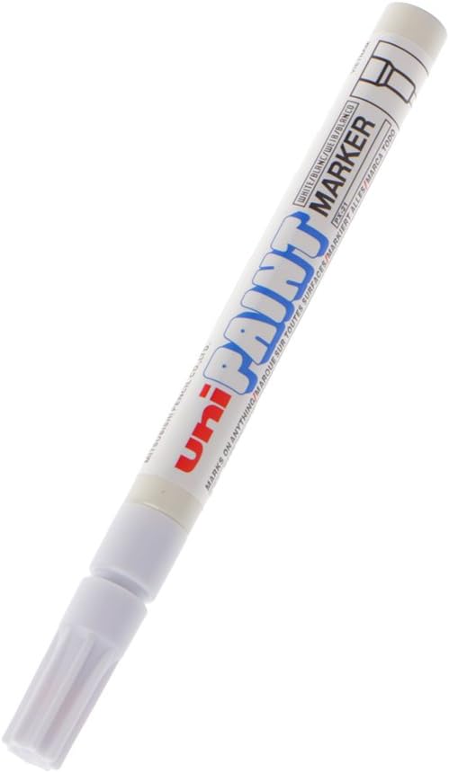 Hacloser Paint Marker Pens Fine Tips Waterproof Art Permanent Oil Based DIY Craft Decor (White)