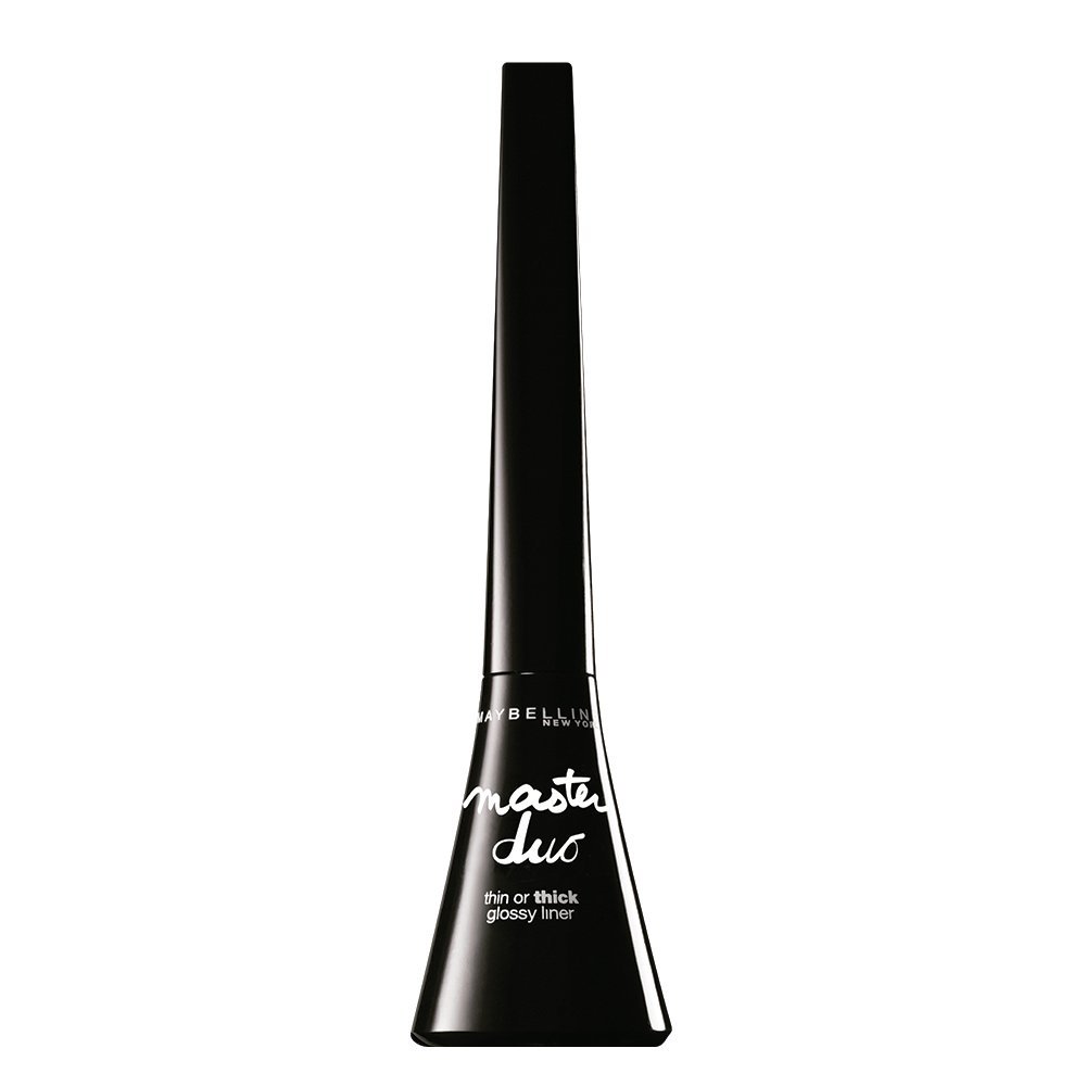 Maybelline New York Eye Studio Master Duo Glossy Liquid Liner, 0.05 Fluid Ounce