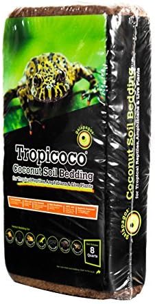 Galapagos (05010 Tropicoco Coconut Soil Bedding, 8-Quart, Natural