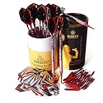 CUESOUL 12 PCS Plastic Soft Tip Darts-Buy more Save more